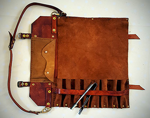JN Handmade Leather Sheath LS10d